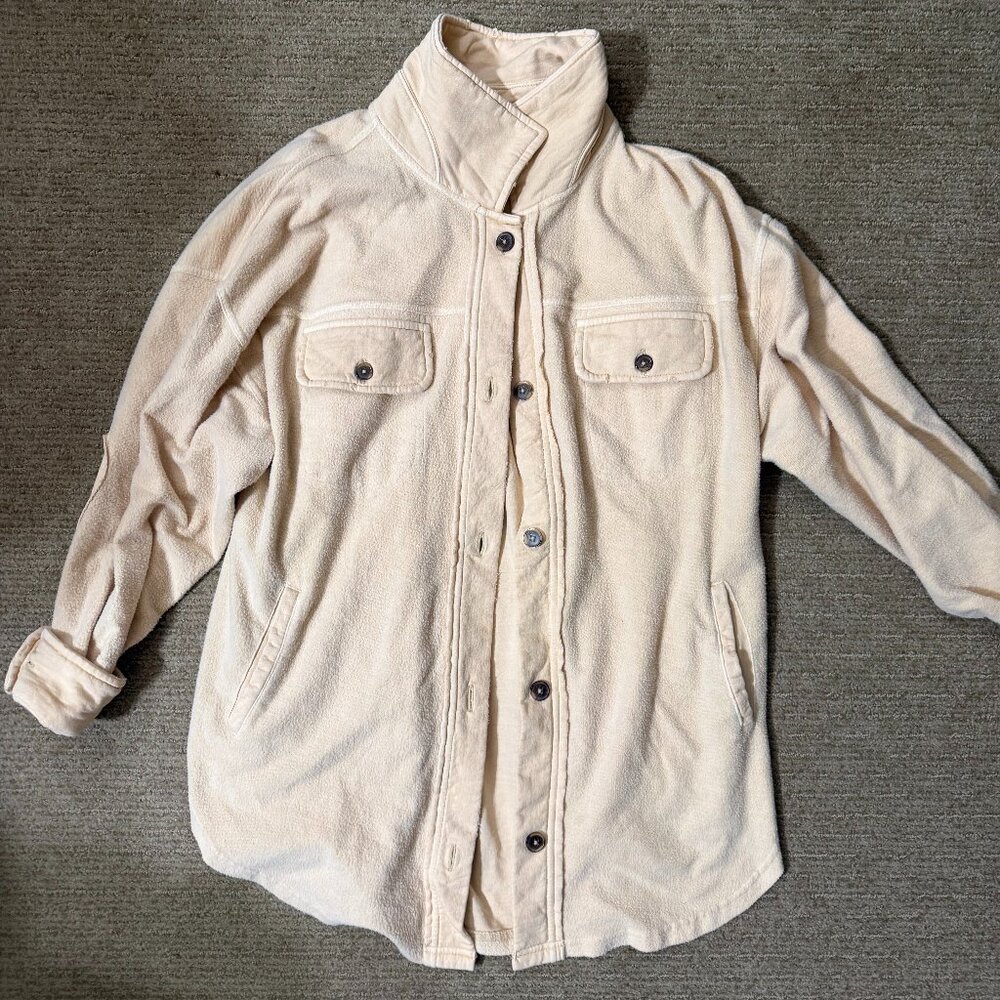 Free People Button-Down Flannel - image 1